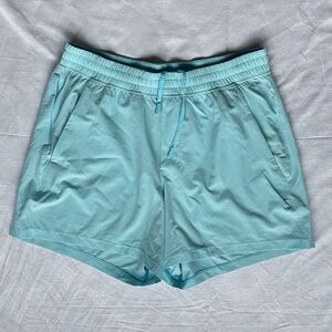 Lululemon Pacebreaker Linerless Shorts 5” Cyan